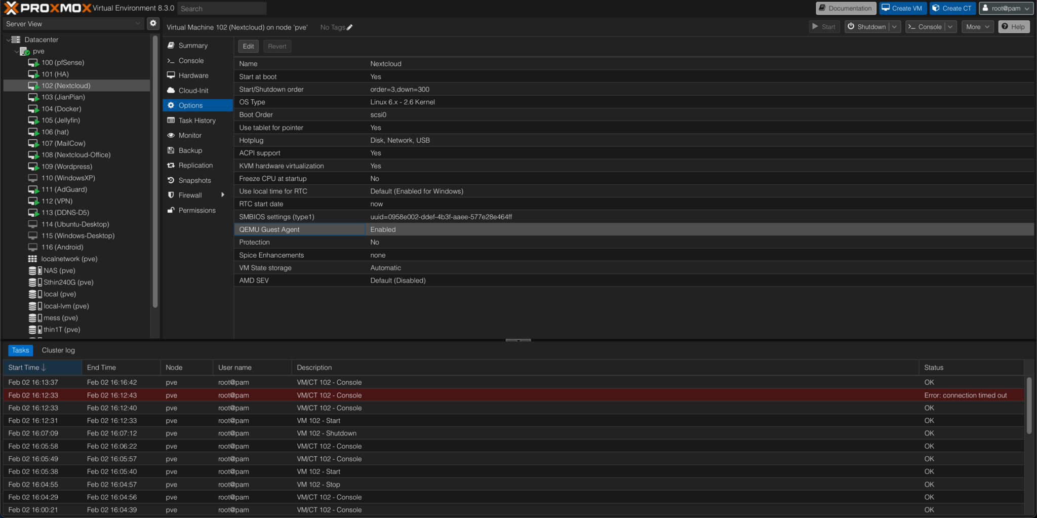 Proxmox qemu vm tools qemu guest agent samwang s blog